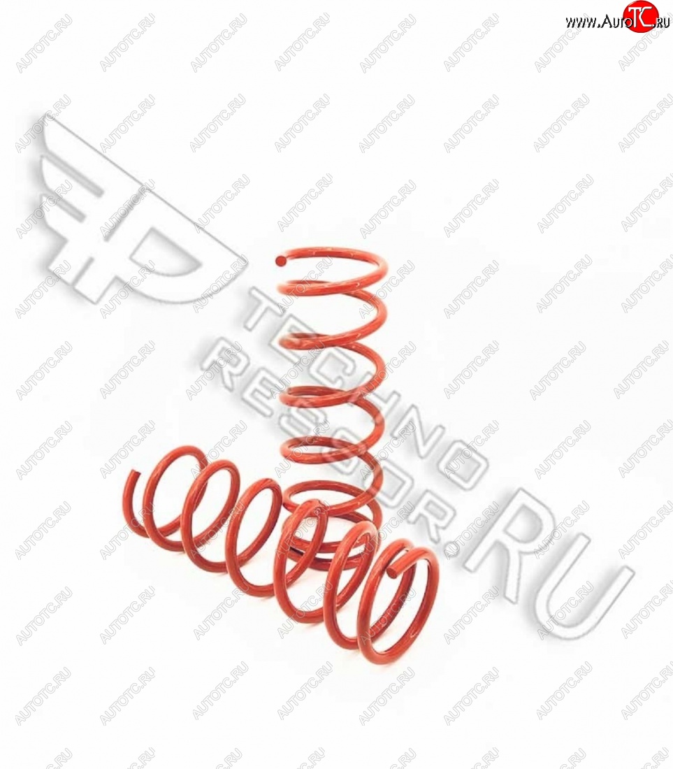 2 099 р. Комплект задних пружин Техно Рессор (-30) Лада 2106 (1975-2005)  с доставкой в г. Кемерово