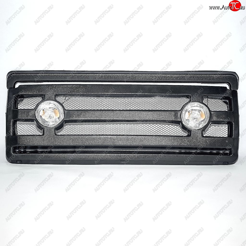 1 039 р. Решётка радиатора (с противотуманками) Autodemic  Лада 2107 (1982-2012) (Текстурная поверхность)  с доставкой в г. Кемерово