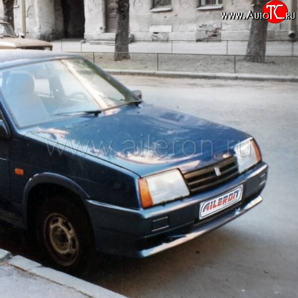 2 949 р. Передний бампер Карлота  Лада 2108 - 21099 (Неокрашенный)  с доставкой в г. Кемерово