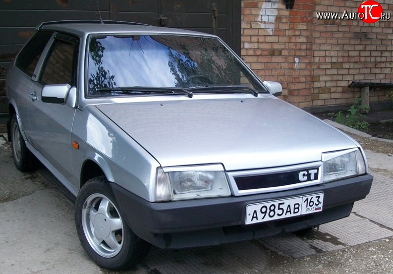 649 р. Решётка радиатора GT Лада 2108 (1984-2003) (Неокрашенная)  с доставкой в г. Кемерово