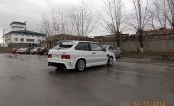 7 699 р. Задний бампер Импульс  Лада 2108 - 2114 (Неокрашенный)  с доставкой в г. Кемерово. Увеличить фотографию 4