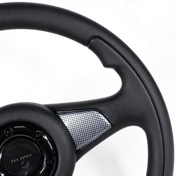 3 399 р. Рулевое колесо Sport Extrim Delux (Ø360 мм) Лада 2108 (1984-2003) (Карбон)  с доставкой в г. Кемерово. Увеличить фотографию 3