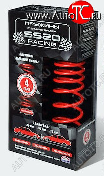 7 549 р. Пружины задние SS20 Racing (переменный шаг) Лада 2113 (2004-2013) (Занижение 50 мм)  с доставкой в г. Кемерово