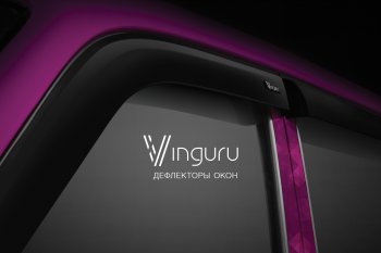 341 р. Дефлекторы окон Vinguru  Лада 2109 - 2115  с доставкой в г. Кемерово. Увеличить фотографию 1