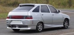 9 799 р. Задний бампер Titan Racing  Лада 2110 (1995-2007) седан (Неокрашенный)  с доставкой в г. Кемерово. Увеличить фотографию 2