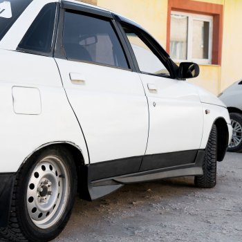 1 079 р. Пороги накладки Autodemic ВИНТ СПОРТ (с сеткой)  Лада 2110 - 2112  с доставкой в г. Кемерово. Увеличить фотографию 3