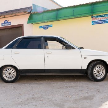 699 р. Пороги накладки Autodemic (Лапша c cеткой)  Лада 2110 - 2112  с доставкой в г. Кемерово. Увеличить фотографию 9