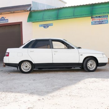 679 р. Пороги накладки Лапша Autodemic  Лада 2110 - 2112  с доставкой в г. Кемерово. Увеличить фотографию 2