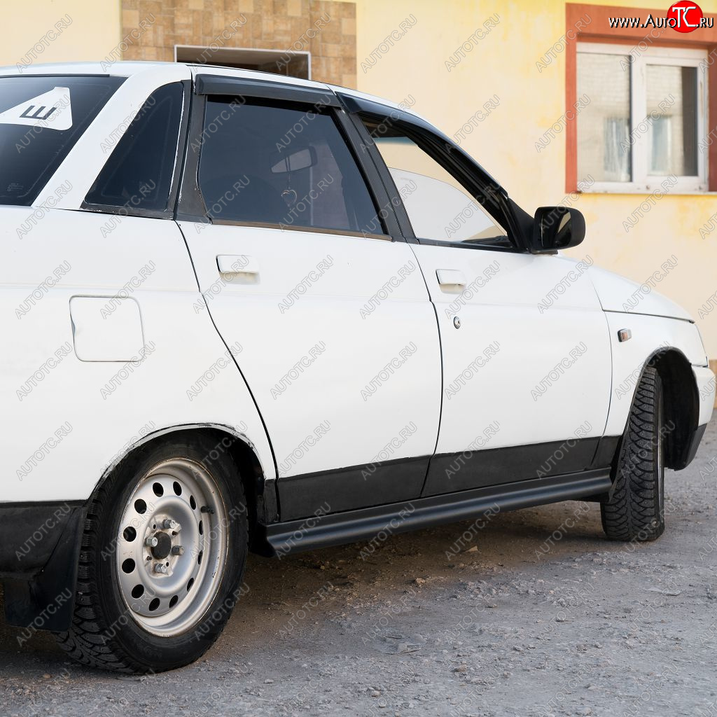 679 р. Пороги накладки Лапша Autodemic  Лада 2110 - 2112  с доставкой в г. Кемерово