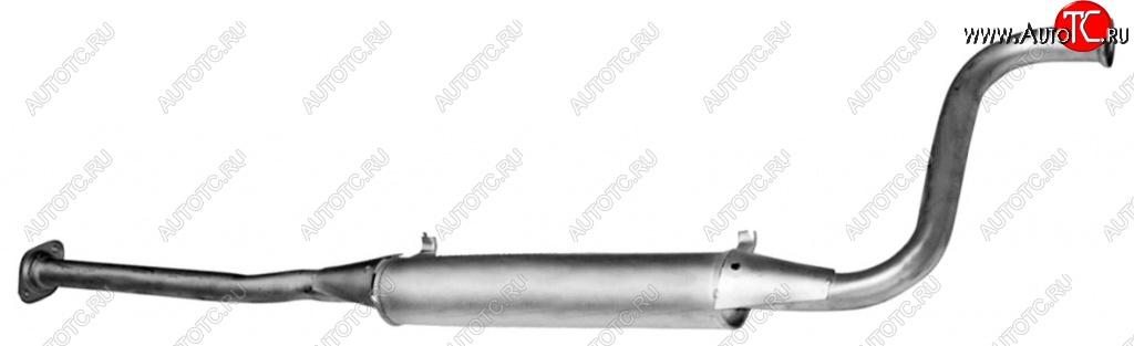 1 399 р. Резонатор (под катализатор) Автоглушитель-НН  Лада 2110 (1995-2007) седан  с доставкой в г. Кемерово