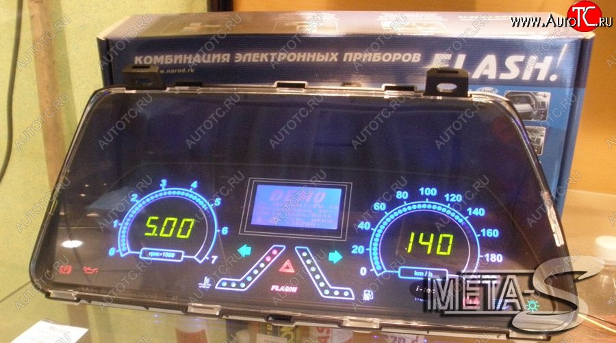 8 499 р. Приборная панель Flash Lite Лада 2111 универсал (1998-2009)  с доставкой в г. Кемерово