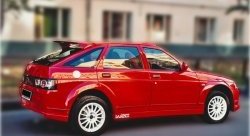 6 999 р. Задний бампер WRC Evo  Лада 2112 (1999-2009) хэтчбек, купе (Неокрашенный)  с доставкой в г. Кемерово. Увеличить фотографию 1