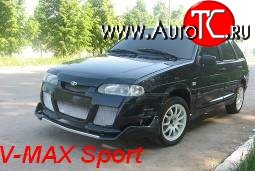 3 369 р. Спойлер переднего бампера V-MAX Лада 2115 (1997-2012) (Неокрашенная)  с доставкой в г. Кемерово