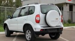 1 779 р. Чехол запасного колеса Chevrolet V3 Chevrolet Niva 2123 рестайлинг (2009-2020) (Окрашенный)  с доставкой в г. Кемерово. Увеличить фотографию 3
