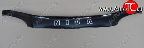 999 р. Дефлектор капота Russtal Chevrolet Niva 2123 дорестайлинг (2002-2008)  с доставкой в г. Кемерово