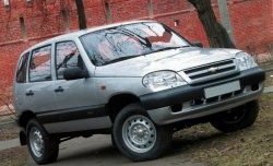 2 499 р. Накладки на двери (молдинги) Стандарт  Chevrolet Niva  2123 (2002-2008), Лада 2123 (Нива Шевроле) (2002-2008) (Неокрашенные)  с доставкой в г. Кемерово. Увеличить фотографию 2