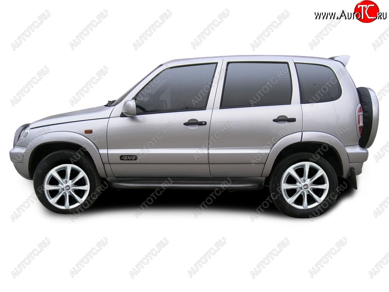 2 199 р. Спойлер 3H  Chevrolet Niva  2123 (2002-2008), Лада 2123 (Нива Шевроле) (2002-2008) (Без места под стоп-сигнал, Неокрашенный)  с доставкой в г. Кемерово
