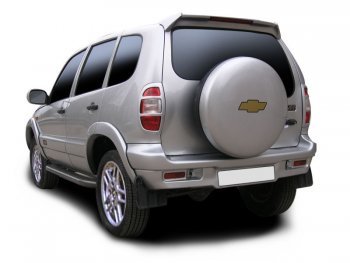 2 199 р. Спойлер 3H  Chevrolet Niva  2123 (2002-2008), Лада 2123 (Нива Шевроле) (2002-2008) (Без места под стоп-сигнал, Неокрашенный)  с доставкой в г. Кемерово. Увеличить фотографию 2