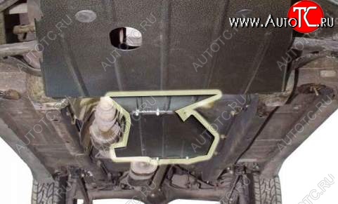 2 799 р. Защита КПП и раздатки КПП Броня-2 (усиленная, 2 элемента) Chevrolet Niva 2123 (2002-2020), Лада 2123 (Нива Шевроле) (2002-2021) с доставкой в г. Кемерово Увеличить фотографию 1 2 799 р. Защита КПП и раздатки КПП Броня-2 (усиленная, 2 элемента) Chevrolet Niva 2123 (2002-2020), Лада 2123 (Нива Шевроле) (2002-2021) с доставкой в г. Кемерово
