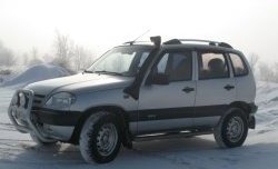 5 999 р. Пластиковый шноркель DM-Kit Chevrolet Niva 2123 рестайлинг (2009-2020) (Неокрашенный)  с доставкой в г. Кемерово. Увеличить фотографию 6