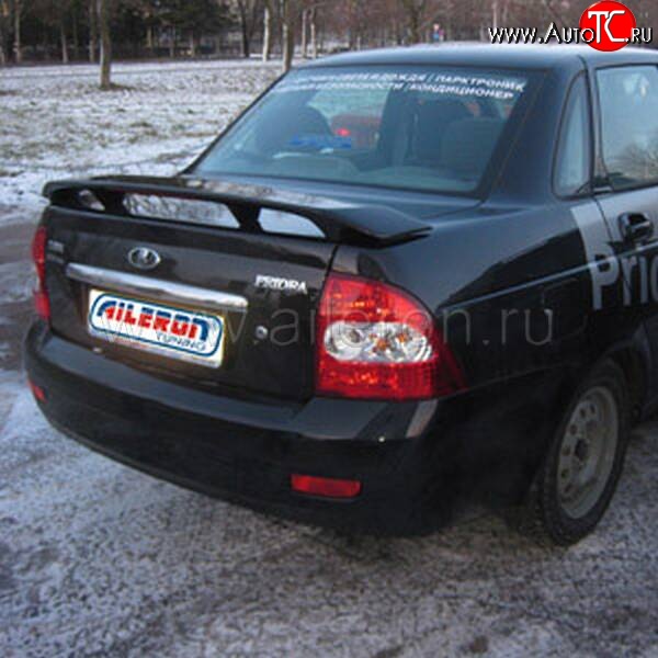 2 499 р. Спойлер Aileron  Лада Приора  2170 (2007-2014) седан дорестайлинг (Неокрашенный)  с доставкой в г. Кемерово