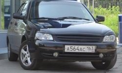 499 р. Решетка бампера 21728 Priora Sport верхняя Лада Приора 2170 седан дорестайлинг (2007-2014)  с доставкой в г. Кемерово. Увеличить фотографию 2