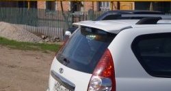 Спойлер Кураж v2 чистое стекло Лада Приора  2171 (2008-2014) универсал дорестайлинг 