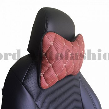 Подушка-косточка Lord Autofashion Байрон (экокожа, 2 шт.) CITROEN C3 SX,SY рестайлинг (2016-2020)