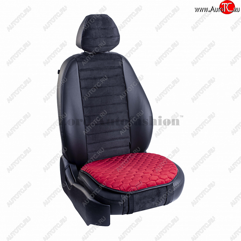 929 р. Подушка для сиденья универсальная Lord Autofashion Комфорт+ (велюр)   (Бронза)  с доставкой в г. Кемерово