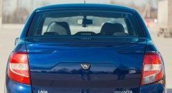1 799 р. Накладка на крышку багажника автомобиля Sport  Лада Гранта  2190 - Гранта Спорт ( 2191,  2190) (Неокрашенная)  с доставкой в г. Кемерово. Увеличить фотографию 4