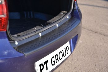939 р. Накладка защитная на задний бампер Petroil Tuning  Лада Гранта  2190 (2011-2017) седан дорестайлинг (Текстурная поверхность)  с доставкой в г. Кемерово. Увеличить фотографию 4