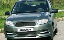 5 199 р. Передний бампер Nika-Sport  Лада Гранта ( 2190,  2191) (2011-2017) седан дорестайлинг, лифтбэк дорестайлинг  (Неокрашенный)  с доставкой в г. Кемерово. Увеличить фотографию 2