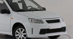 5 699 р. Передний бампер GTC 2 Лада Гранта 2190 седан дорестайлинг (2011-2017) (Неокрашенный)  с доставкой в г. Кемерово. Увеличить фотографию 4
