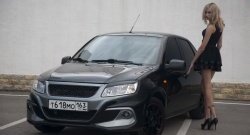 10 349 р. Передний бампер Razor  Лада Гранта ( 2190,  2191) (2011-2017) седан дорестайлинг, лифтбэк дорестайлинг  (Неокрашенный)  с доставкой в г. Кемерово. Увеличить фотографию 8