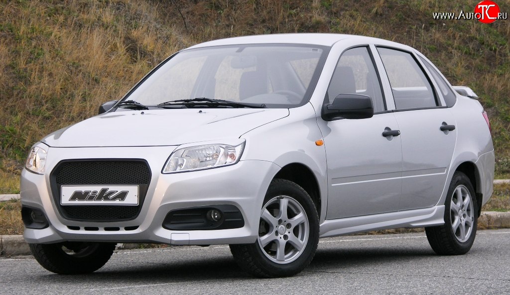 1 949 р. Комплект порогов Nika  Datsun mi-DO (2014-2021), Datsun on-DO (2014-2021), Лада Гранта ( 2190,  2191) (2011-2017), Лада Гранта FL ( 2191,  2190,  2194,  2192) (2018-2025), Лада Гранта Спорт ( 2191,  2190) (2023-2025), Лада Калина ( 2192,  2194) (2013-2018), Лада Калина Спорт  2192 (2014-2018) (Неокрашенные)  с доставкой в г. Кемерово