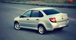 1 599 р. Пороги накладки Снайпер V2  Datsun mi-DO (2014-2021), Datsun on-DO (2014-2021), Лада Гранта ( 2190,  2191) (2011-2017), Лада Гранта Спорт ( 2191,  2190) (2023-2025), Лада Калина ( 1118,  1117,  1119,  2192,  2194) (2004-2018), Лада Калина Спорт ( 1119,  2192) (2008-2018) (Неокрашенные)  с доставкой в г. Кемерово. Увеличить фотографию 3