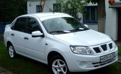 2 599 р. Решётка радиатора Impreza  Лада Гранта  2190 (2011-2017) седан дорестайлинг (Неокрашенная)  с доставкой в г. Кемерово. Увеличить фотографию 6