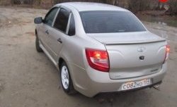 1 199 р. Лип спойлер GT  Лада Гранта  2190 - Гранта Спорт ( 2191,  2190) (Неокрашенный)  с доставкой в г. Кемерово. Увеличить фотографию 2