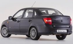 10 349 р. Задний бампер Granta Sport  Лада Гранта  2190 (2011-2017) седан дорестайлинг (Неокрашенный)  с доставкой в г. Кемерово. Увеличить фотографию 5