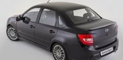 10 349 р. Задний бампер Granta Sport  Лада Гранта  2190 (2011-2017) седан дорестайлинг (Неокрашенный)  с доставкой в г. Кемерово. Увеличить фотографию 2