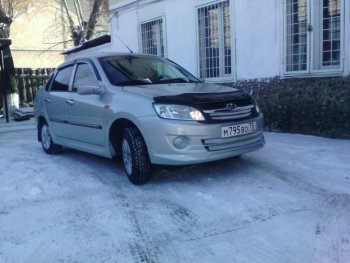 1 599 р. Пороги накладки Снайпер V2  Datsun mi-DO (2014-2021), Datsun on-DO (2014-2021), Лада Гранта ( 2190,  2191) (2011-2017), Лада Гранта Спорт ( 2191,  2190) (2023-2025), Лада Калина ( 1118,  1117,  1119,  2192,  2194) (2004-2018), Лада Калина Спорт ( 1119,  2192) (2008-2018) (Неокрашенные)  с доставкой в г. Кемерово. Увеличить фотографию 5