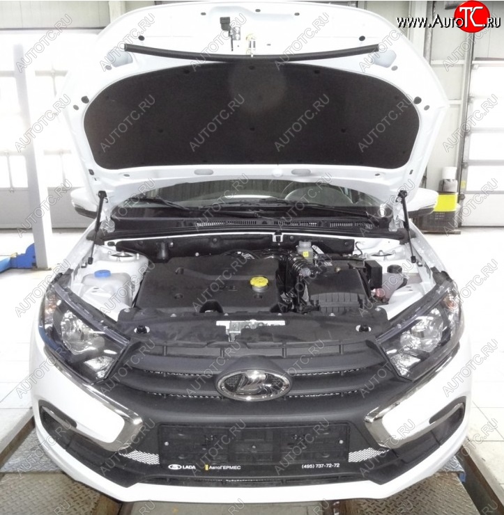 2 299 р. Упоры капота Russtal Лада Гранта FL 2194 универсал рестайлинг (2018-2025)  с доставкой в г. Кемерово