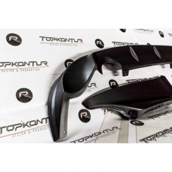 3 699 р. Диффузор заднего бампера TopKontur Design Лада Гранта 2191 лифтбэк дорестайлинг  (2013-2017) (Неокрашенная)  с доставкой в г. Кемерово. Увеличить фотографию 4