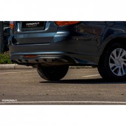 3 699 р. Диффузор заднего бампера TopKontur Design Лада Гранта 2191 лифтбэк дорестайлинг  (2013-2017) (Неокрашенная)  с доставкой в г. Кемерово. Увеличить фотографию 10