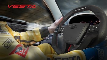 14 199 р. Анатомическое рулевое колесо Grand Sport Лада XRAY (2016-2022) (Без подогрева, На базе руля клиента)  с доставкой в г. Кемерово. Увеличить фотографию 9