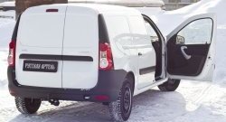 899 р. Накладки на порожки автомобиля (фургон) RA Лада Ларгус рестайлинг R90 (2021-2025)  с доставкой в г. Кемерово. Увеличить фотографию 5