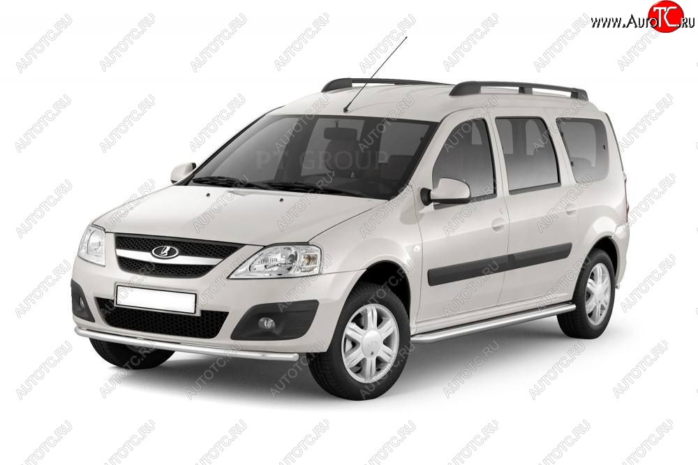 8 919 р. Рейлинг (Черный муар) Комфорт LADA Largus 2012-  Лада Ларгус (2012-2025) дорестайлинг R90, рестайлинг R90 (Черный муар)  с доставкой в г. Кемерово