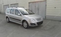 4 099 р. Пороги накладки Sport Лада Ларгус рестайлинг R90 (2021-2025) (Неокрашенные)  с доставкой в г. Кемерово. Увеличить фотографию 5