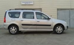 4 099 р. Пороги накладки Sport Лада Ларгус рестайлинг R90 (2021-2025) (Неокрашенные)  с доставкой в г. Кемерово. Увеличить фотографию 8