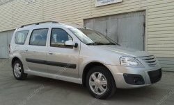 1 399 р. Решётка радиатора верхняя Sport Лада Ларгус дорестайлинг R90 (2012-2021) (Неокрашенная)  с доставкой в г. Кемерово. Увеличить фотографию 7